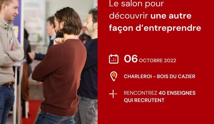 Infographie avec une photo et des écritures précisant la date et le lieu de l'événement