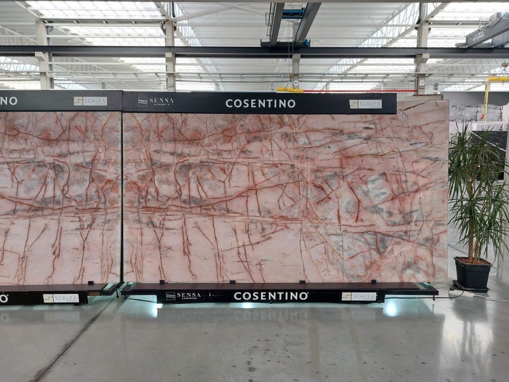 Photo d'un matériau pour plan de travail chez Cosentino