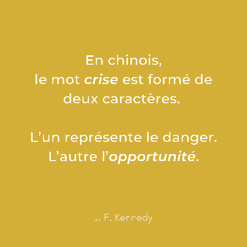 Citation Inspirante Changement Kennedy